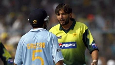 Shahid Afridi May Be Years Old But Mentally He Is Gautam