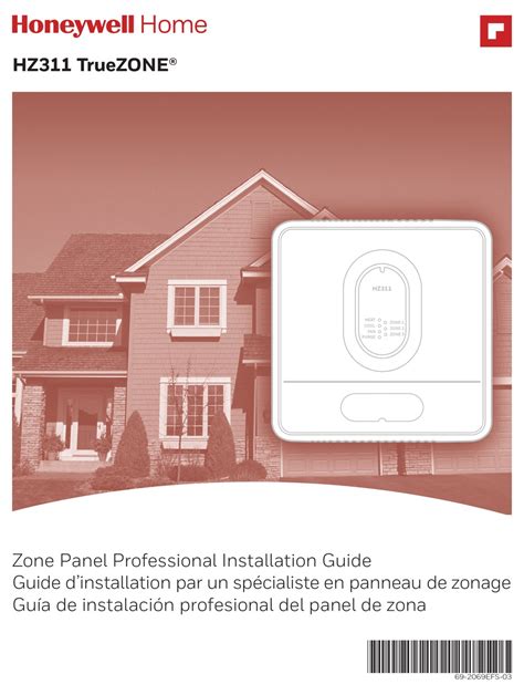 Honeywell Hz311 Manual