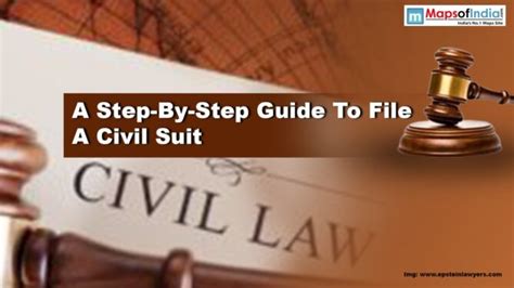 A Step By Step Guide To Filing A Civil Suit