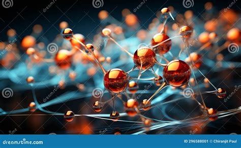 Atoms And Molecules Model Of Atoms Science Background Stock Image Image Of Oxygen Science