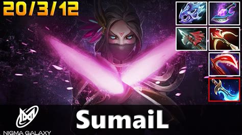 Sumail Templar Assassin B Update Patch Dota Pro Mmr Gameplay