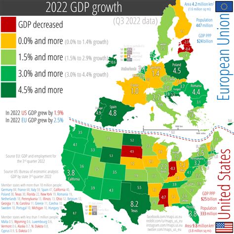gdp growth      eu maps   web