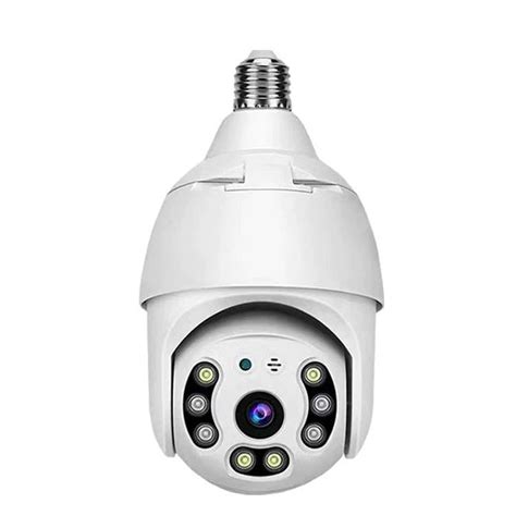 weatherproof light bulb security camera  motion detection full