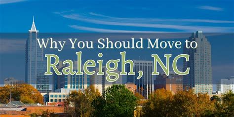 Why You Should Move To Raleigh Nc