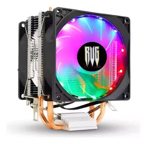 Air Cooler Processador Duplo Pc Cpu Rgb Intel Amd Universal Mercadolivre