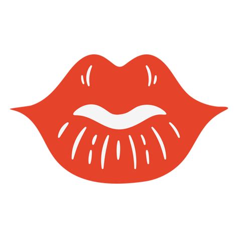 Red Lips Symbol Png Designs For T Shirt And Merch