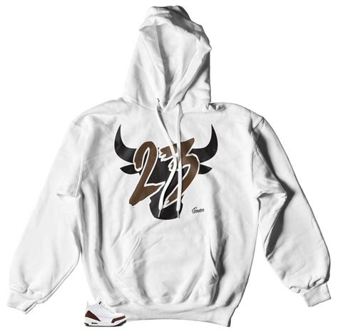 Toro 23 white hoody to match Jordan 3 Mocha