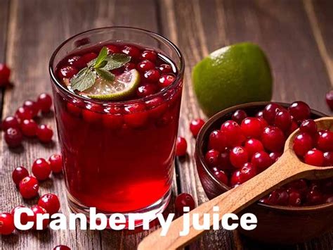 Cranberry Juice Helps Urinary Tract Health Benefits