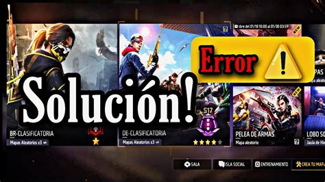 Error al entrar a duelo de escuadra PUNTUACIÓN DE HONOR Free Fire