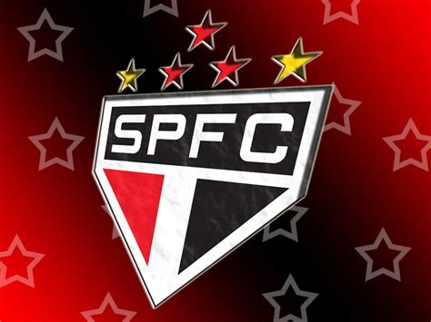 100 São Paulo Futebol Clube Spfc Estrelas Escudo