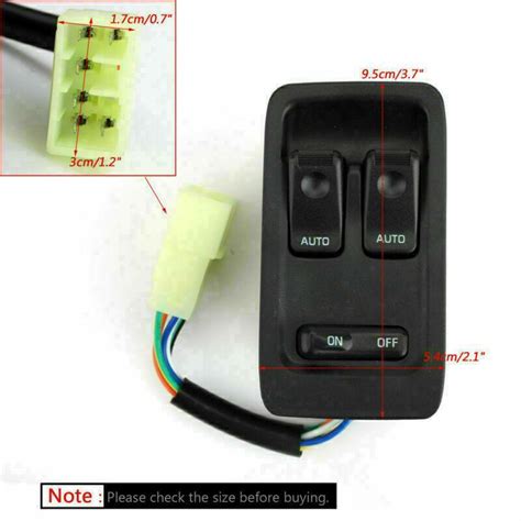 Master Power Auto Window Switch Fits Mazda Rx Rx Fd