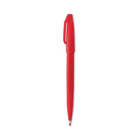 Sign Pen Fine Point Color Marker Extra Fine Bullet Tip Red Dozen