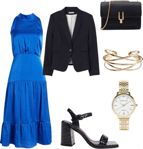 Blue dress | Outfits, Outfit inspirations, Fashion