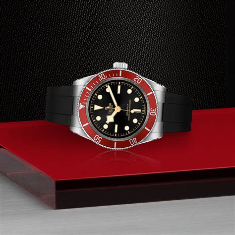 Purchase Tudor Black Bay Watch 41mm Steel Case Black Rubber Strap