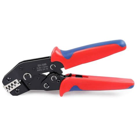 Sn B Ratchet Crimping Plier Crimper Tool Mm Awg For