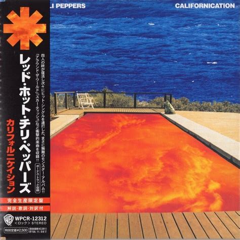 Red Hot Chili Peppers Californication CD Album Limited Edition