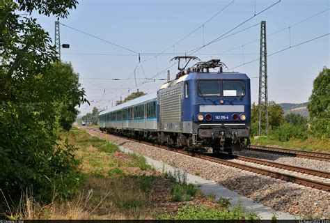 Ersatzzug mit 143 295 4 unterwegs in Leißling 藺 Weser Ems Eisenbahn