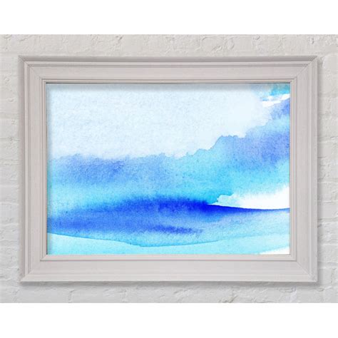 Perspections Gerahmtes Leinwandbild Gentle Ocean Spray Wayfair De