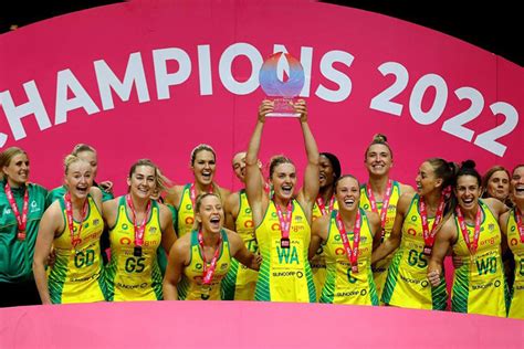 Diamonds Surge To Quad Series Netball Title Commonwealth Games Australia