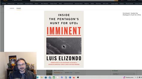 Luis Elizondo S Book IMMINENT Connecting Some Dots Crazy Link To