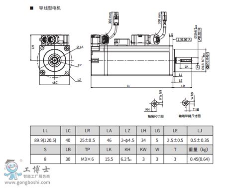 汇川伺服电机 Ms1系列 Ms1h4 10b30cb 低惯量中容量 小功率伺服电机 Inovance工博士智能制造网产品中心