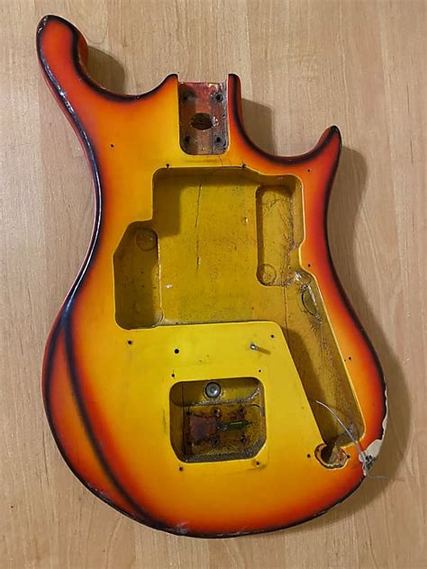 Ural Body Electric Guitar USSR Soviet Vintage Reverb UK