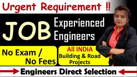 Latest Private Job Vacancy For Civil Engineers In By