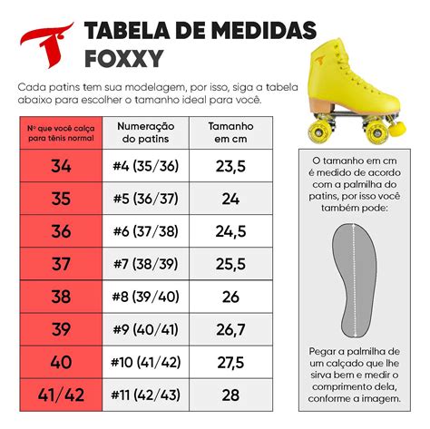 Patins Quad Foxxy Amarelo