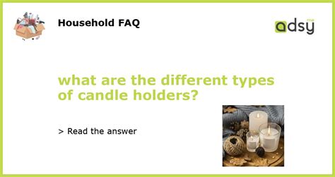 What Are The Different Types Of Candle Holders