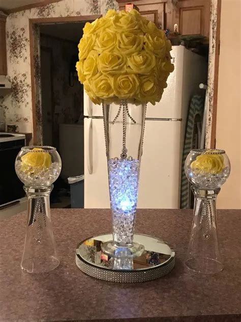 Stunning Diy Dollar Store Wedding Centerpieces Dollar Store