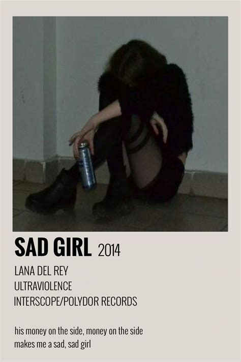 Sad girl song poster – Artofit