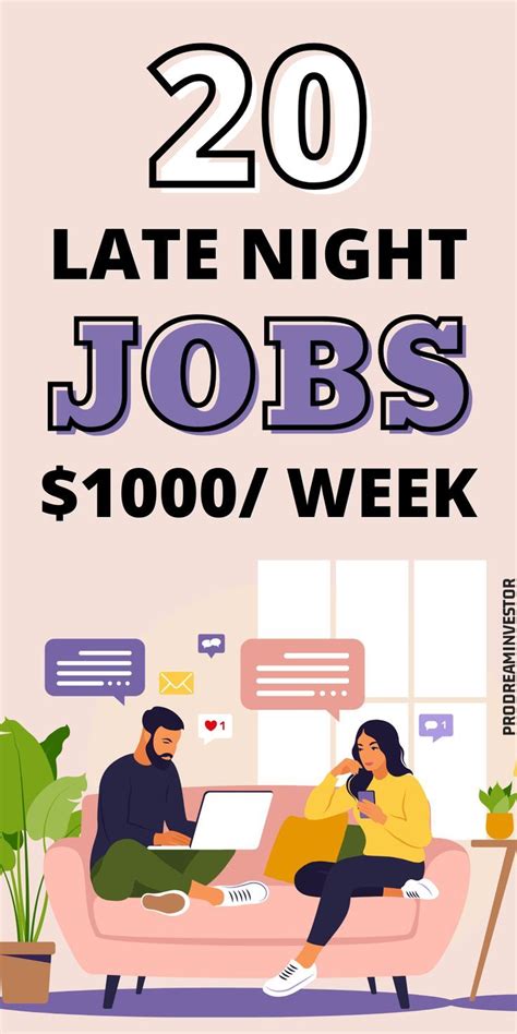 20 Legit Part Time Night Jobs From Home 1000 Week Night Jobs