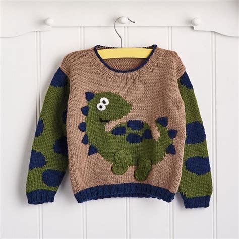 Ravelry Stomp Like A Dino Sweater Pattern By Jane Burns