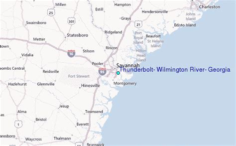 Thunderbolt, Wilmington River, Georgia Tide Station Location Guide