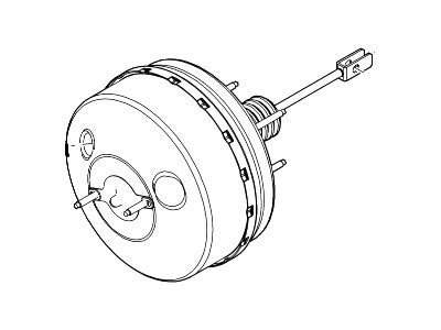 DL3Z 2005 E DL3Z2005E Genuine Ford Booster Assembly Brake