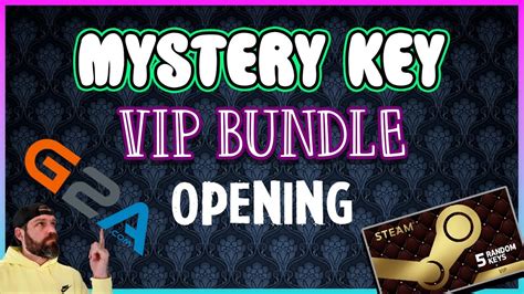 G2A Mystery Random VIP Steam Key Bundle Opening Part 1 Of 8 YouTube