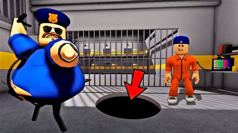 Escapei Da Pris O Perigosa Do Policial Gord O Do Roblox Barry S