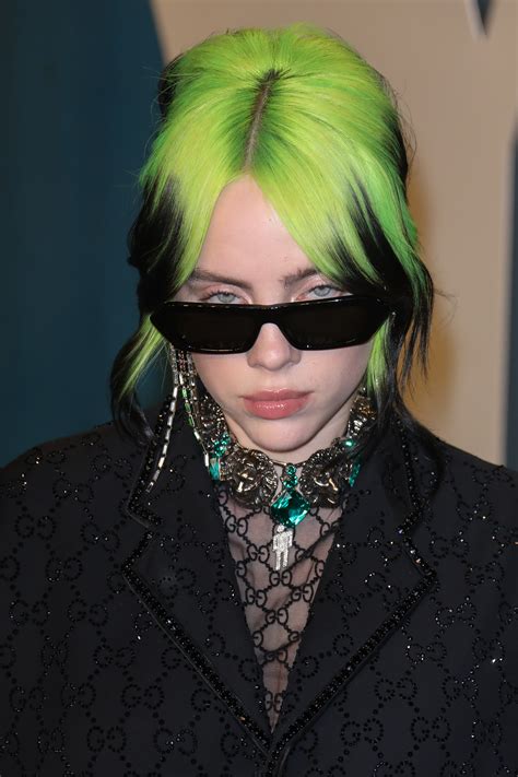 Billie eilish green hair - bingerhis