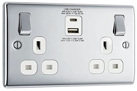 10 Best Wall Socket Double Switched With Usb Type C June 2023