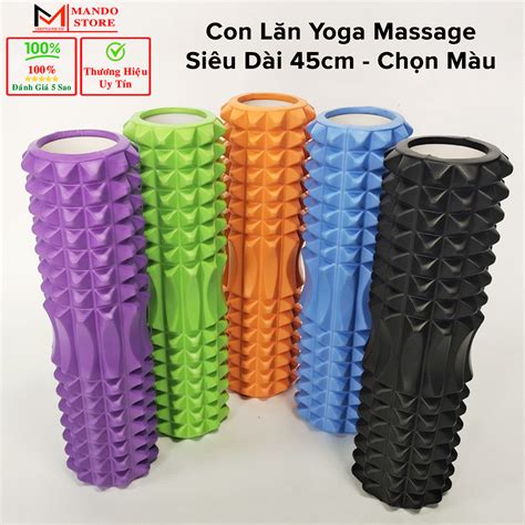 Con Lăn Massage 45cm Foam Roller 45cm Loại đẹp Mixasale