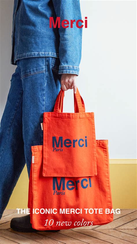 New Colors Of Our Iconic Merci Tote Bag Shopping Bag Design