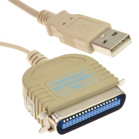 NewLink Professional USB To IEEE 1284 Parallel Printer Cable Bi Dir