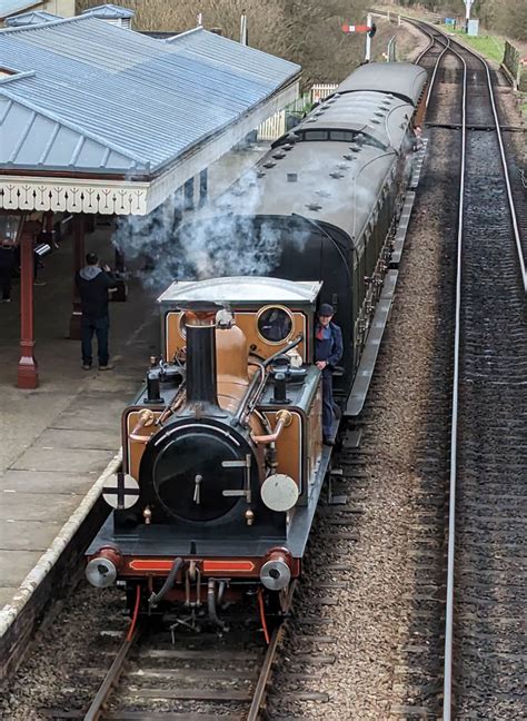 Fenchurch The Steam Engine Arriving By Greyam On Deviantart