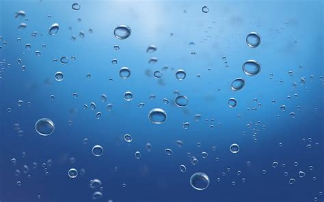 2560x800px | free download | HD wallpaper: water bubbles digital wallpaper, sea, drops, the ...