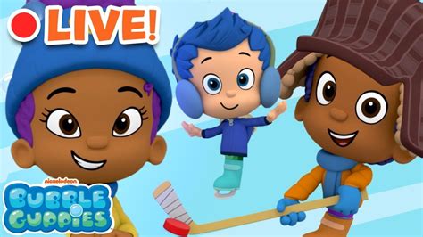 LIVE: Bubble Guppies Snow Sports Episodes! ⛷ | Bubble Guppies | Bubble ...