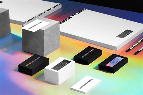 10 Fantastic Examples of Business Cards with Holographic Effects