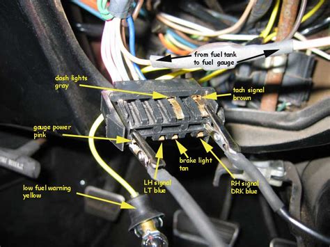 1967 Camaro Tach Wiring