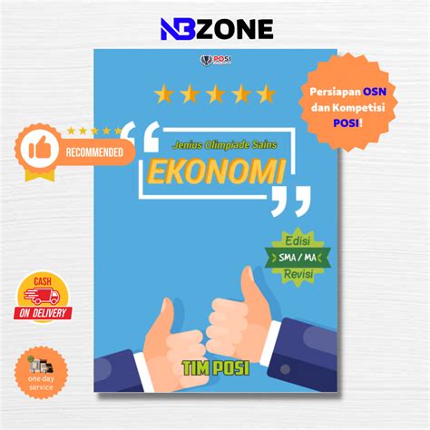 Jual POSI Buku Olimpiade EKONOMI SMA MA Materi Soal Pembahasan