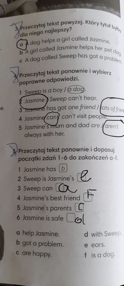 Proszę o pomoc przeczytać tekst i odp na zad 3 4 i 5 Błagam Brainly pl