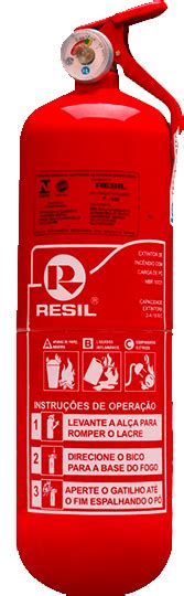 Resil Extintor pó ABC 2 kg R954